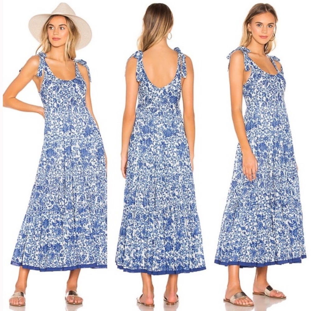 Free People Kikas Dress in Blue sz M